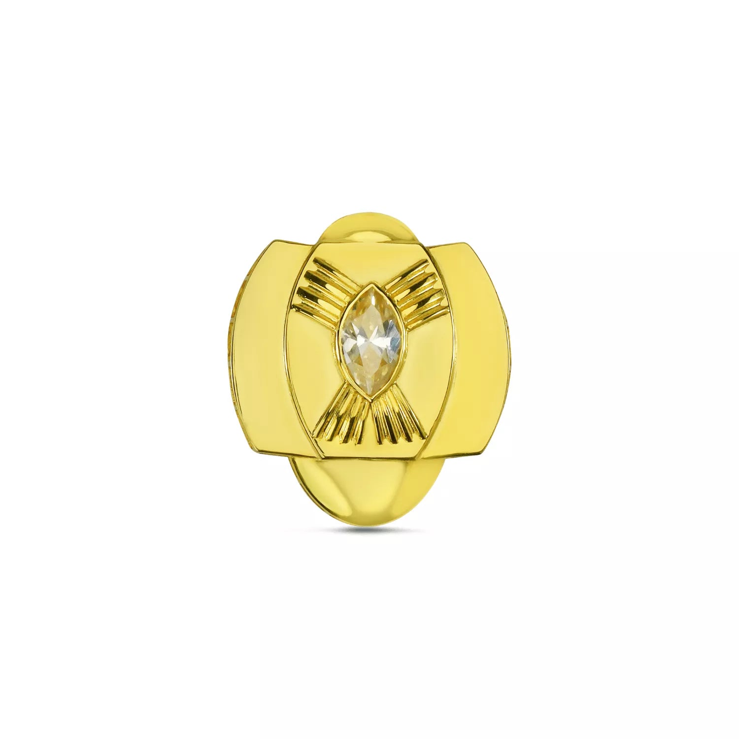 Golden Eclipse Ring