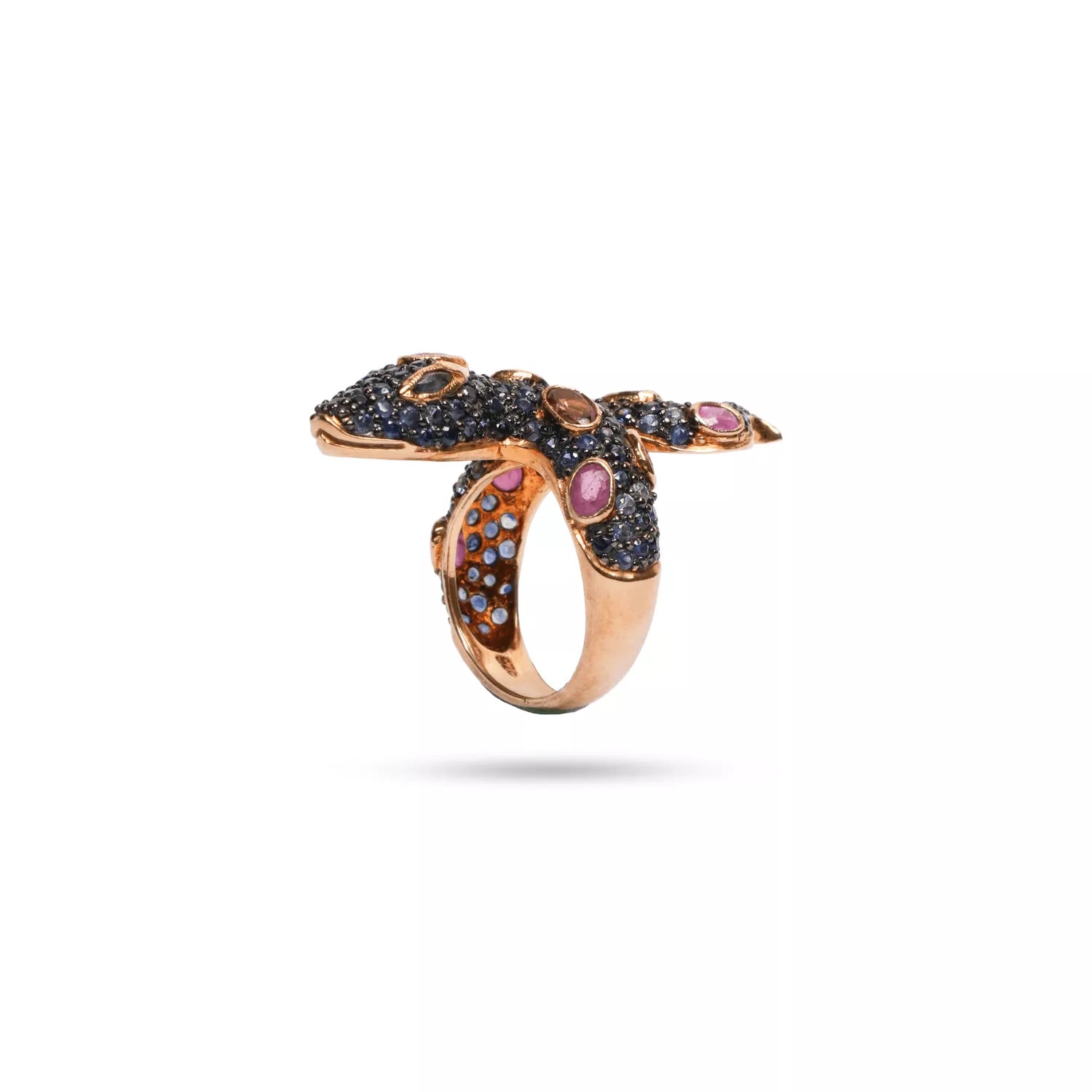 Midnight Serpent Wrap Ring