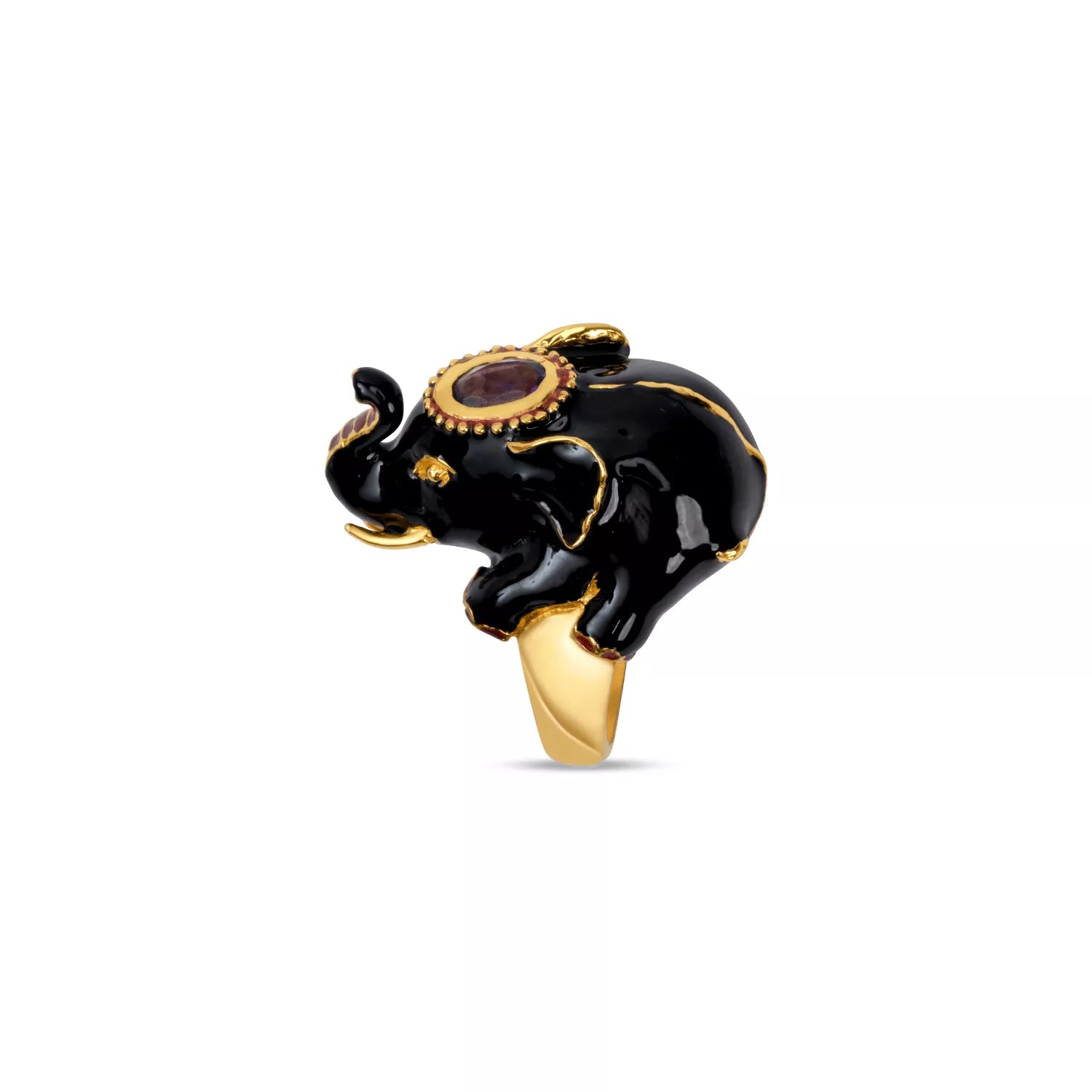 Guardian of Fortune Ring - Amethyst