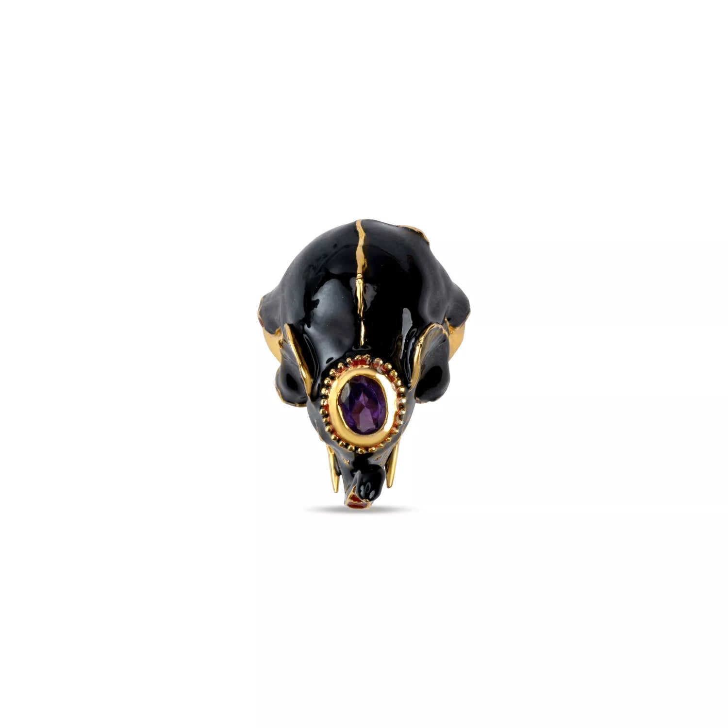 Guardian of Fortune Ring - Amethyst