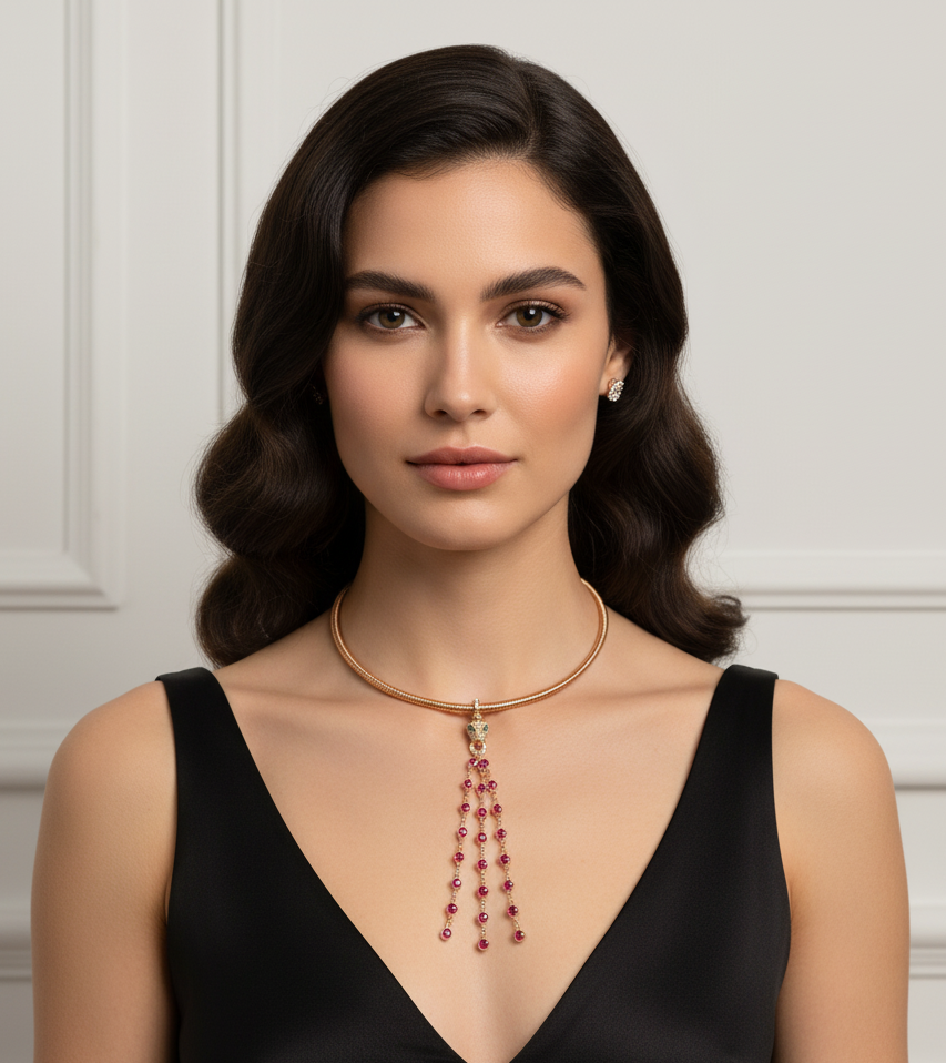 Panther Gaze Pendant