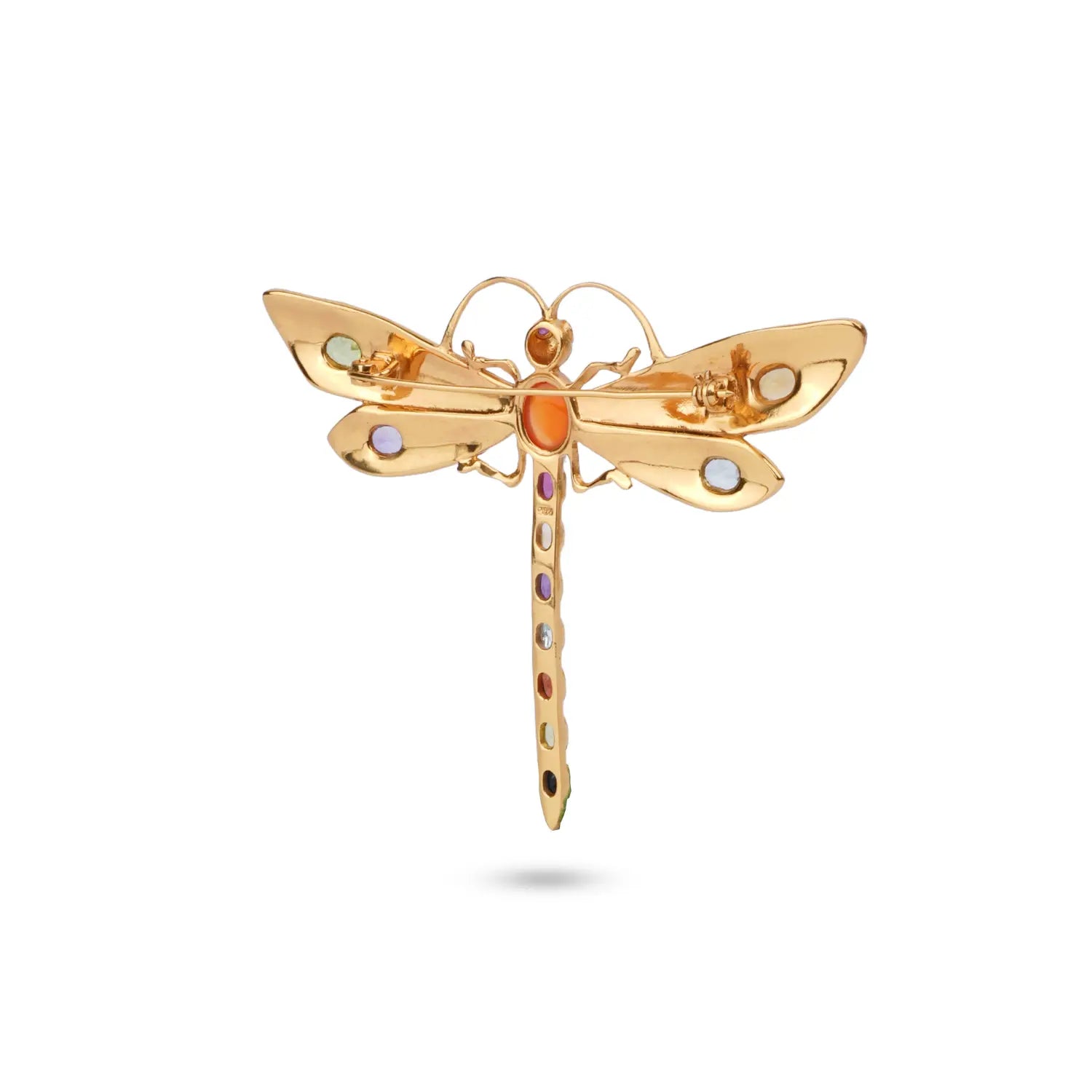 Wings of Dawn - Brooch and Pendant - White