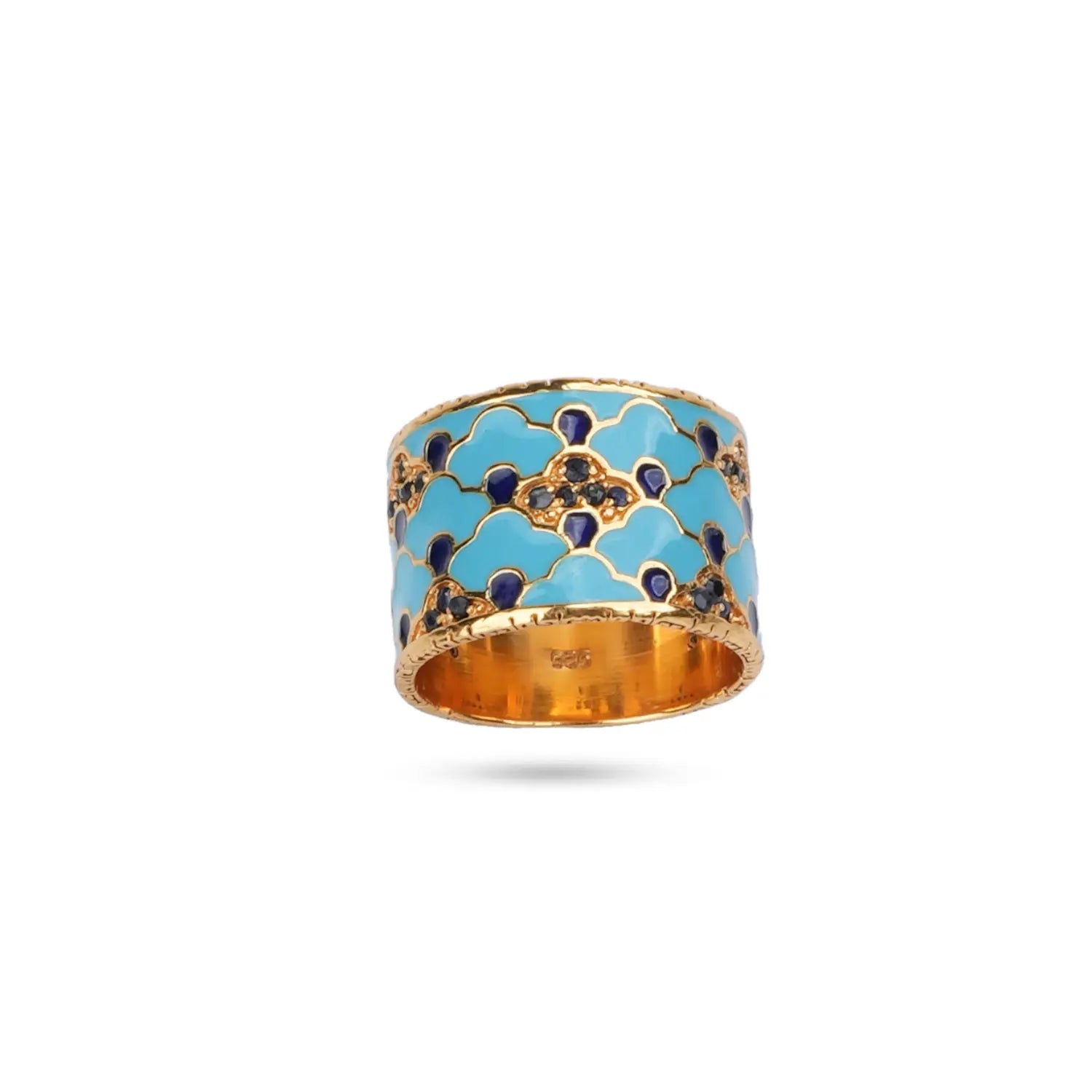 Azure Mosiac Band - Turquoise