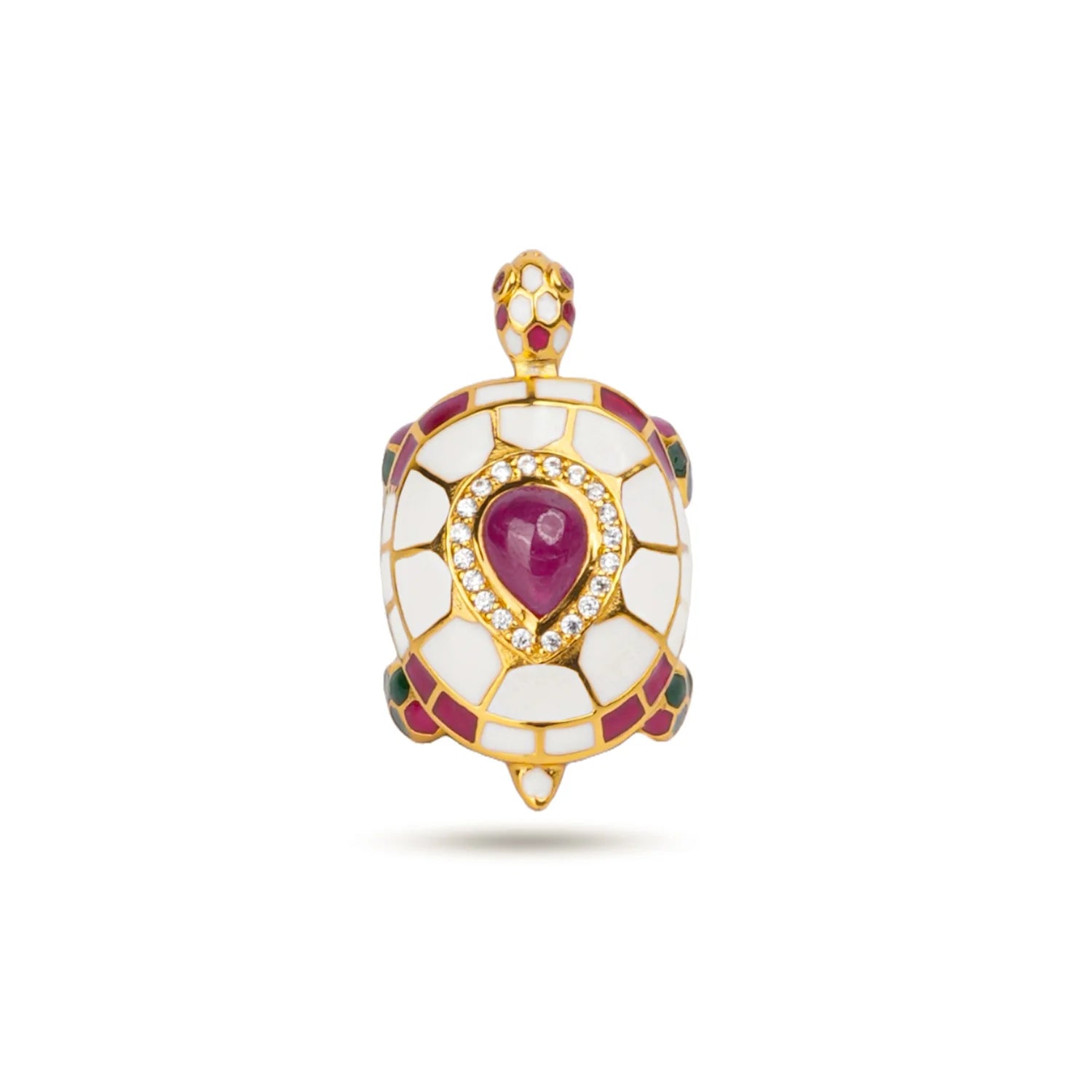 Turtle Glam - Ruby Ring