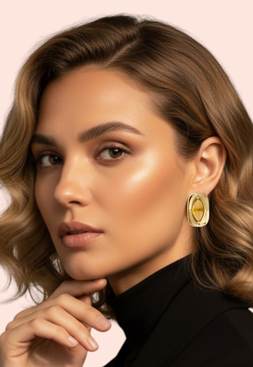 Golden Mirage Earrings