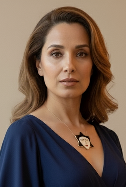 Art Deco Muse Pendant