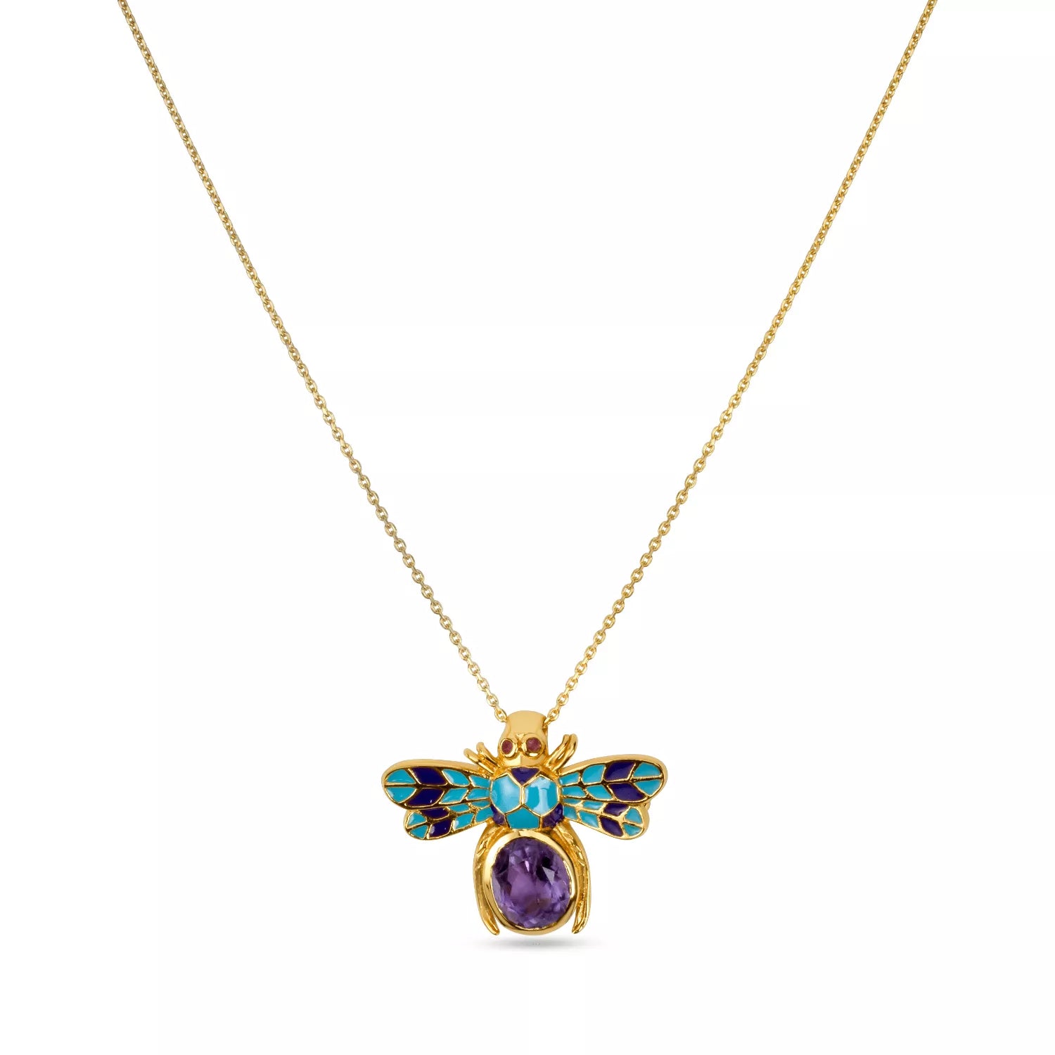 Bee-Bliss - Brooch cum Pendant