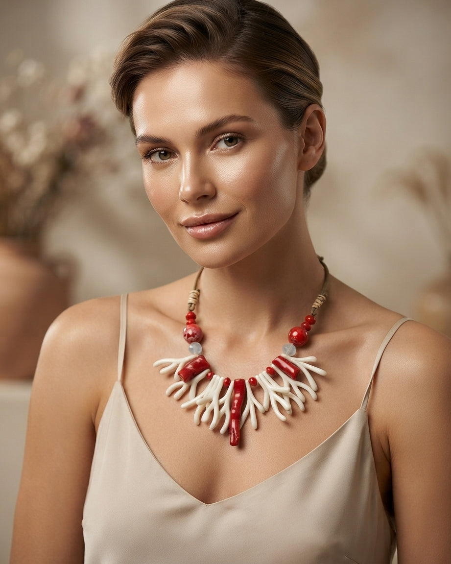 Coral Reverie Necklace