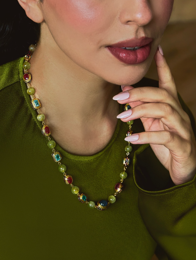 Solara Gemstone Necklace